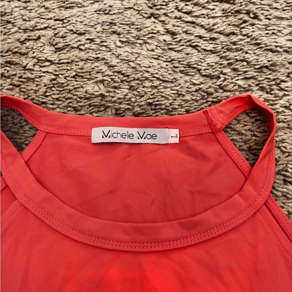 Michelle Mae Scarlet Sleeveless Top